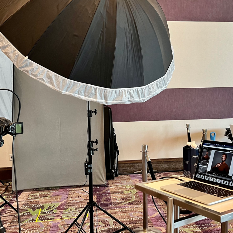 Headshot Booth Photographer for Corporate Events